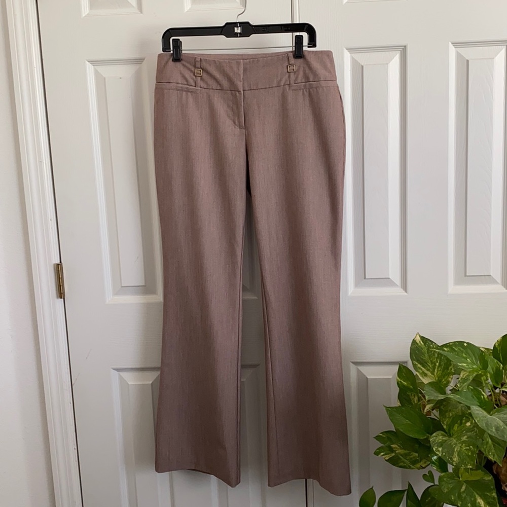 Rose Gold Straight Leg Pants